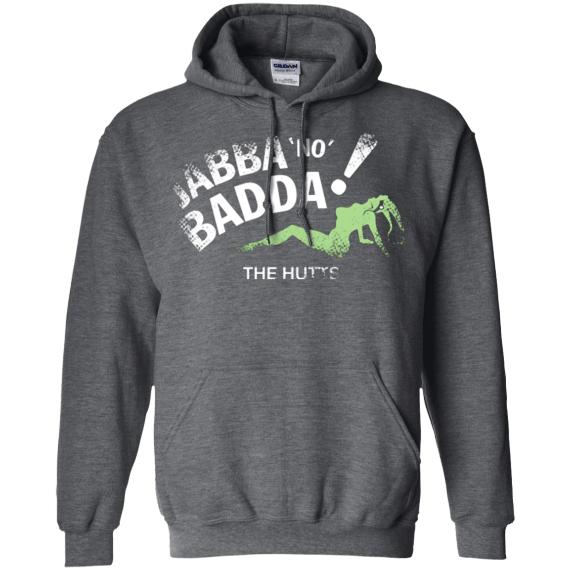 Sweatshirts Dark Heather / Small Jabba No Badda Pullover Hoodie