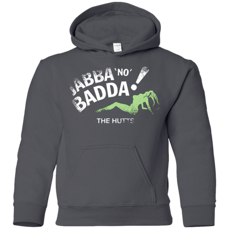 Sweatshirts Charcoal / YS Jabba No Badda Youth Hoodie