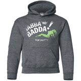 Sweatshirts Dark Heather / YS Jabba No Badda Youth Hoodie