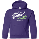 Sweatshirts Purple / YS Jabba No Badda Youth Hoodie