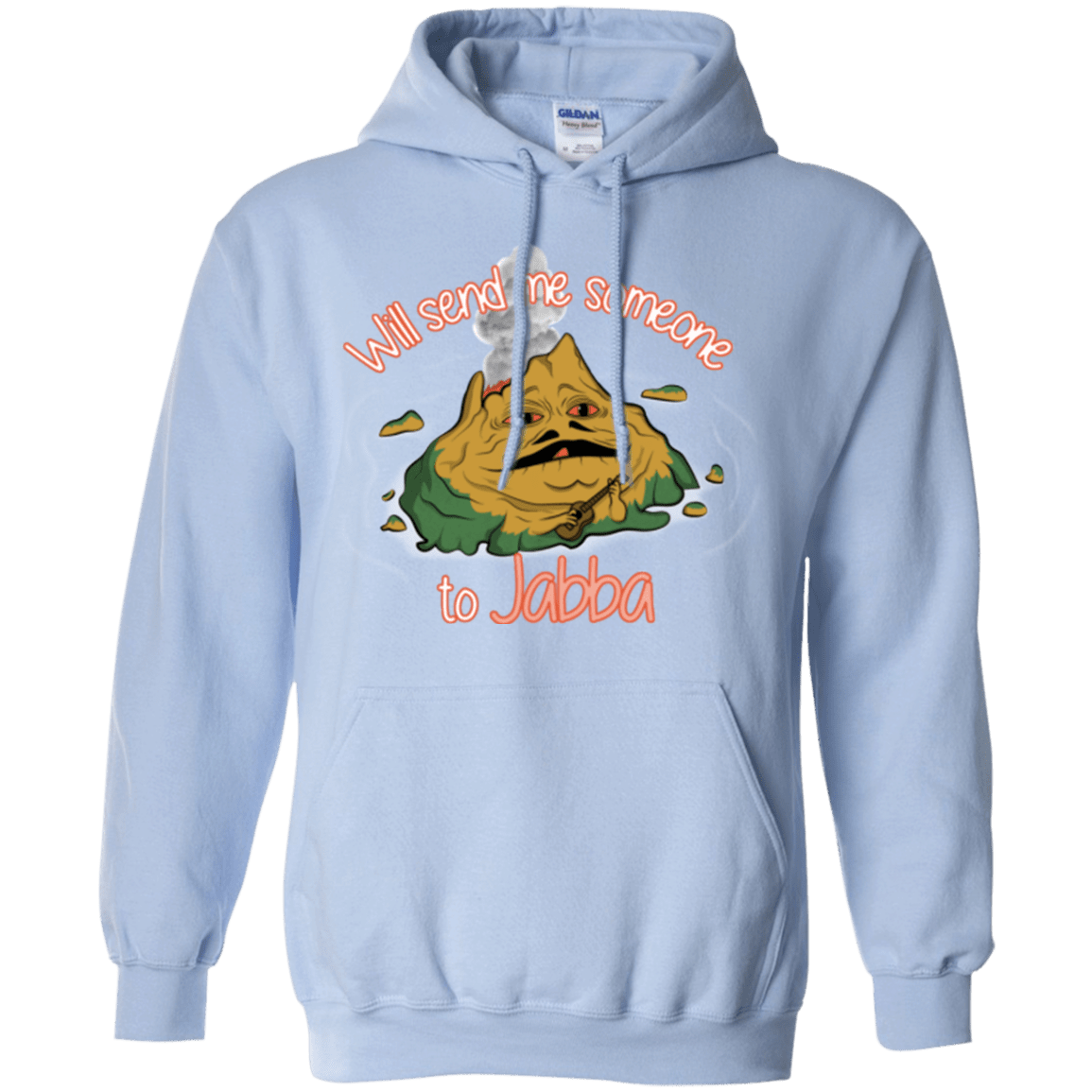 Sweatshirts Light Blue / S Jabba Pullover Hoodie