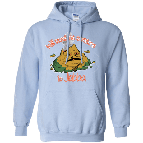 Sweatshirts Light Blue / S Jabba Pullover Hoodie