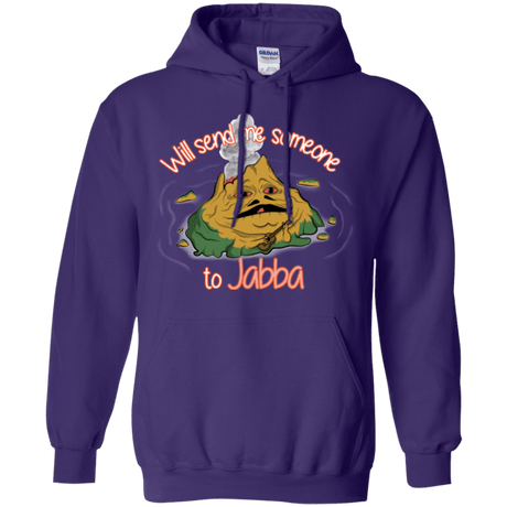 Sweatshirts Purple / S Jabba Pullover Hoodie
