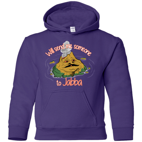 Sweatshirts Purple / YS Jabba Youth Hoodie