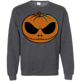 Sweatshirts Dark Heather / Small Jack O Lantern Crewneck Sweatshirt