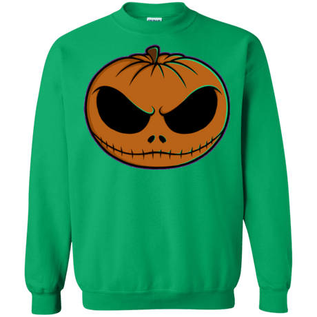 Sweatshirts Irish Green / Small Jack O Lantern Crewneck Sweatshirt