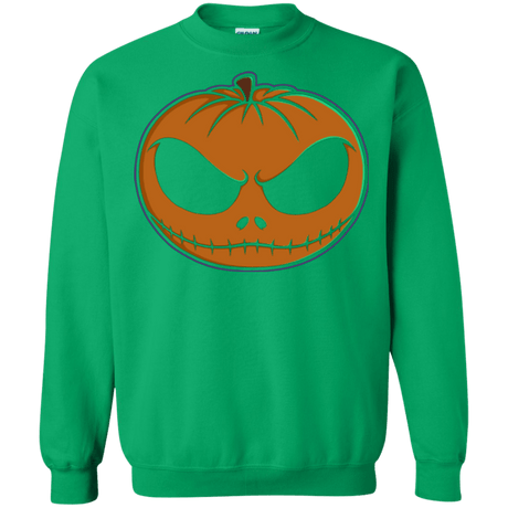 Sweatshirts Irish Green / Small Jack O'Lantern Crewneck Sweatshirt