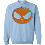 Sweatshirts Light Blue / Small Jack O'Lantern Crewneck Sweatshirt