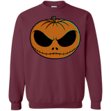 Sweatshirts Maroon / Small Jack O Lantern Crewneck Sweatshirt