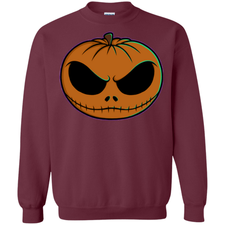 Sweatshirts Maroon / Small Jack O Lantern Crewneck Sweatshirt