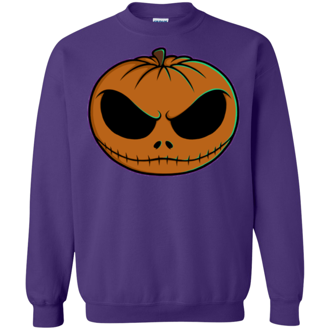 Sweatshirts Purple / Small Jack O Lantern Crewneck Sweatshirt