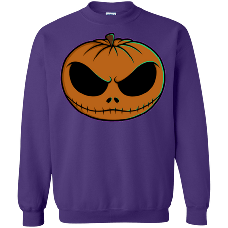 Sweatshirts Purple / Small Jack O Lantern Crewneck Sweatshirt