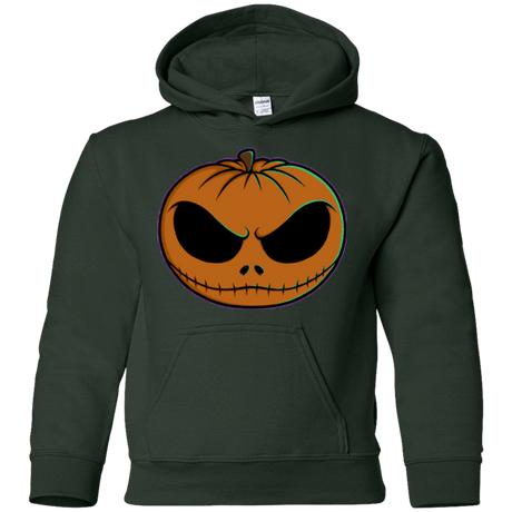 Sweatshirts Forest Green / YS Jack O Lantern Youth Hoodie