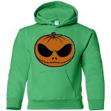 Sweatshirts Irish Green / YS Jack O Lantern Youth Hoodie