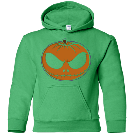 Sweatshirts Irish Green / YS Jack O'Lantern Youth Hoodie