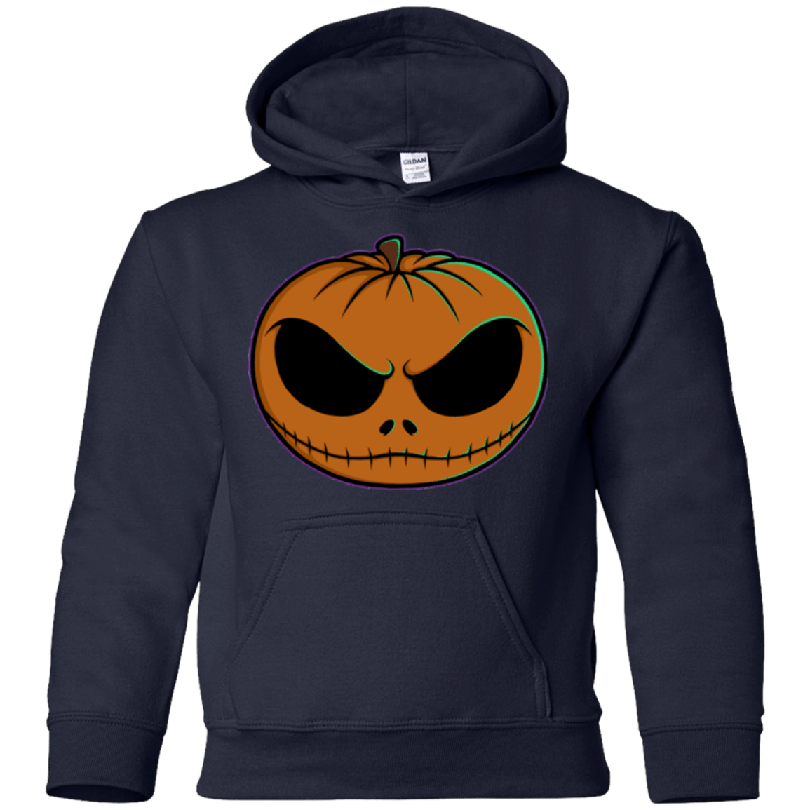 Sweatshirts Navy / YS Jack O Lantern Youth Hoodie