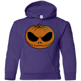 Sweatshirts Purple / YS Jack O Lantern Youth Hoodie