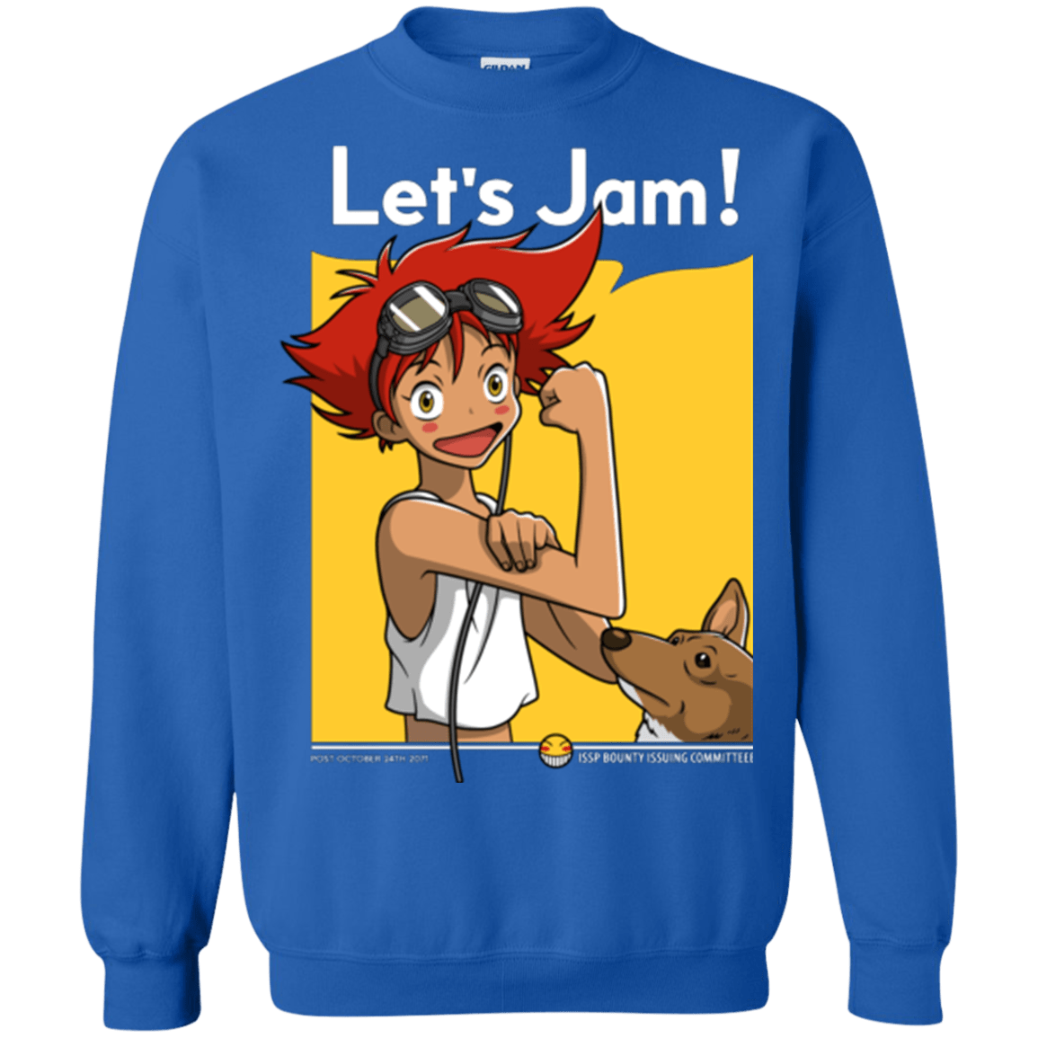 Sweatshirts Royal / Small JAMMING WITH EDWARD Crewneck Sweatshirt