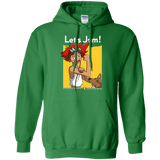 Sweatshirts Irish Green / Small JAMMING WITH EDWARD Pullover Hoodie