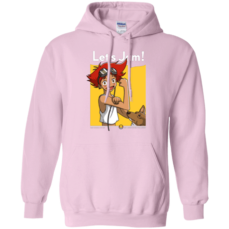 Sweatshirts Light Pink / Small JAMMING WITH EDWARD Pullover Hoodie