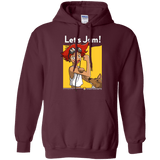 Sweatshirts Maroon / Small JAMMING WITH EDWARD Pullover Hoodie