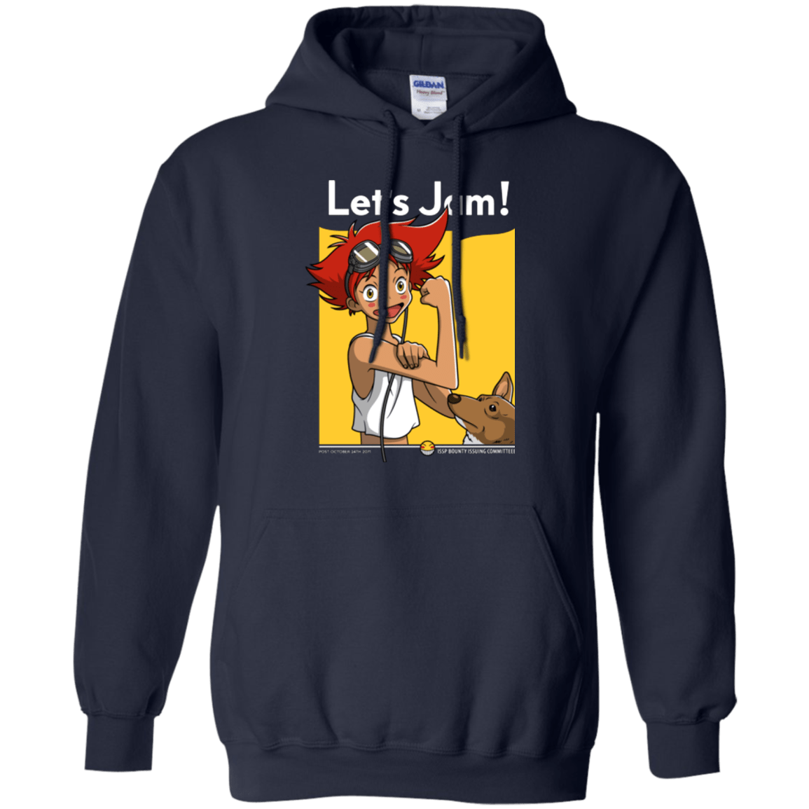 Sweatshirts Navy / Small JAMMING WITH EDWARD Pullover Hoodie
