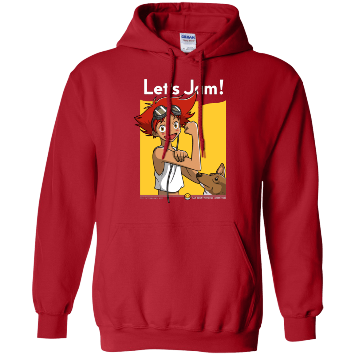 Sweatshirts Red / Small JAMMING WITH EDWARD Pullover Hoodie