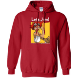 Sweatshirts Red / Small JAMMING WITH EDWARD Pullover Hoodie