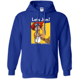 Sweatshirts Royal / Small JAMMING WITH EDWARD Pullover Hoodie