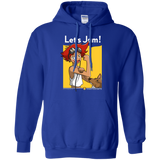 Sweatshirts Royal / Small JAMMING WITH EDWARD Pullover Hoodie