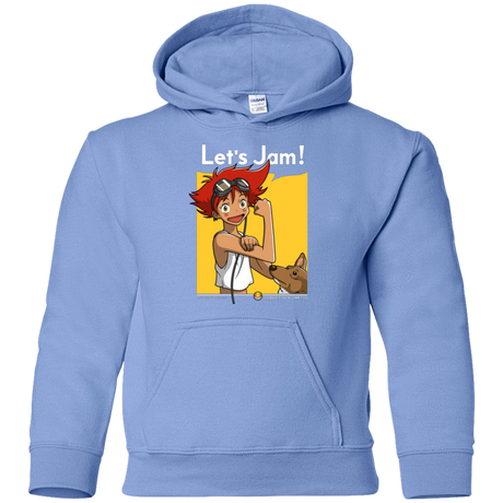 Sweatshirts Carolina Blue / YS JAMMING WITH EDWARD Youth Hoodie