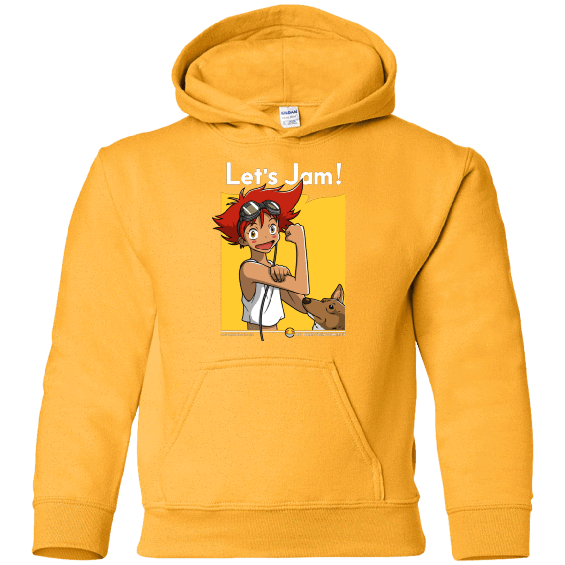 Sweatshirts Gold / YS JAMMING WITH EDWARD Youth Hoodie