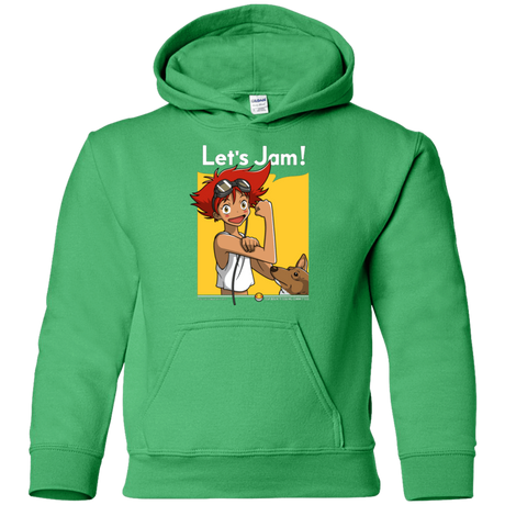 Sweatshirts Irish Green / YS JAMMING WITH EDWARD Youth Hoodie