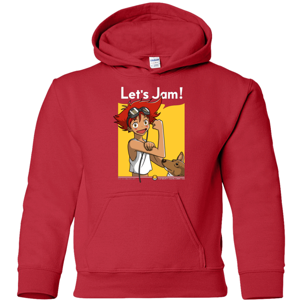 Sweatshirts Red / YS JAMMING WITH EDWARD Youth Hoodie