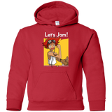 Sweatshirts Red / YS JAMMING WITH EDWARD Youth Hoodie