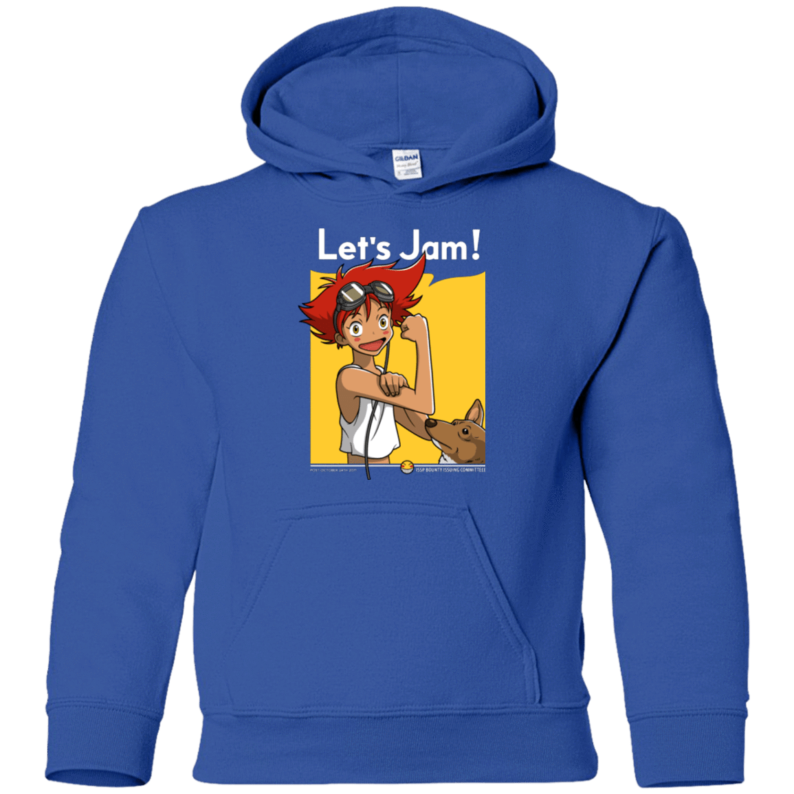 Sweatshirts Royal / YS JAMMING WITH EDWARD Youth Hoodie