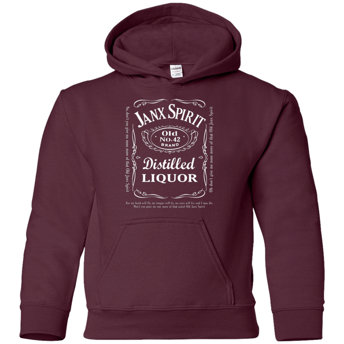 Sweatshirts Maroon / YS Janx Youth Hoodie