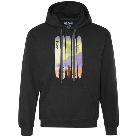 Sweatshirts Black / S Japanese Kaiju Premium Fleece Hoodie