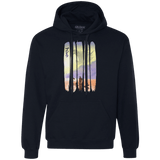 Sweatshirts Navy / S Japanese Kaiju Premium Fleece Hoodie