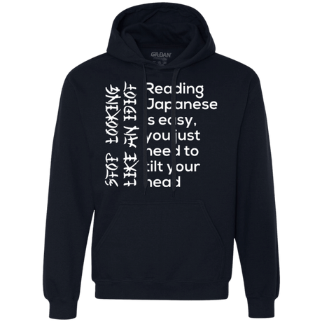 Sweatshirts Navy / Small Japanese Premium Fleece Hoodie