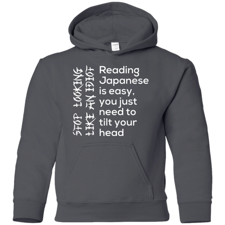 Sweatshirts Charcoal / YS Japanese Youth Hoodie