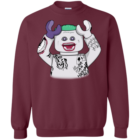 Sweatshirts Maroon / Small Jared Lego Crewneck Sweatshirt