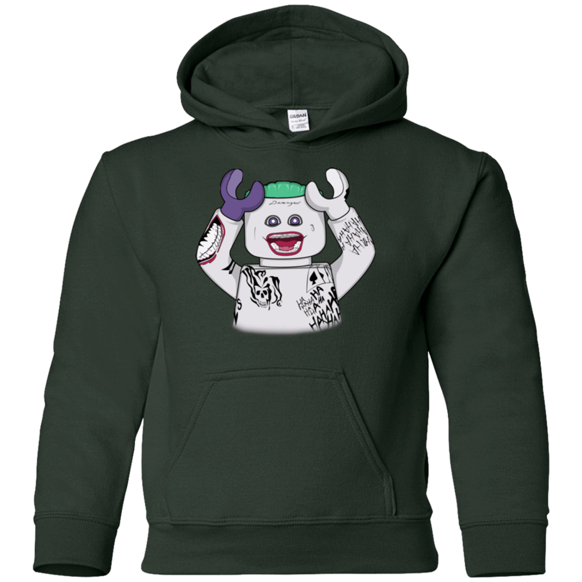Sweatshirts Forest Green / YS Jared Lego Youth Hoodie