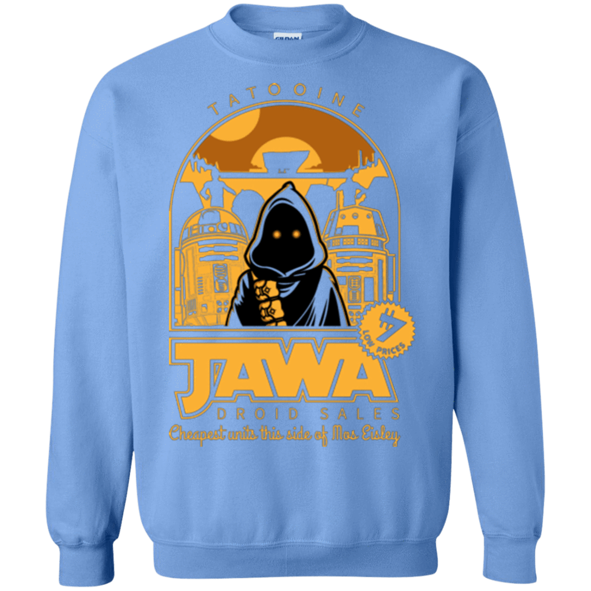 Sweatshirts Carolina Blue / Small Jawa Droid Sales Crewneck Sweatshirt