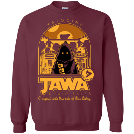 Jawa Droid Sales Crewneck Sweatshirt