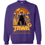 Sweatshirts Purple / Small Jawa Droid Sales Crewneck Sweatshirt