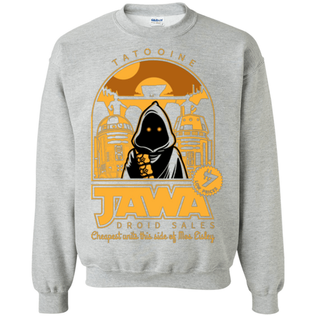 Sweatshirts Sport Grey / Small Jawa Droid Sales Crewneck Sweatshirt