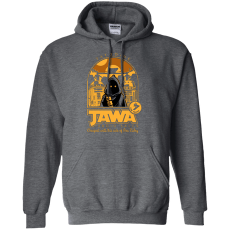 Sweatshirts Dark Heather / Small Jawa Droid Sales Pullover Hoodie