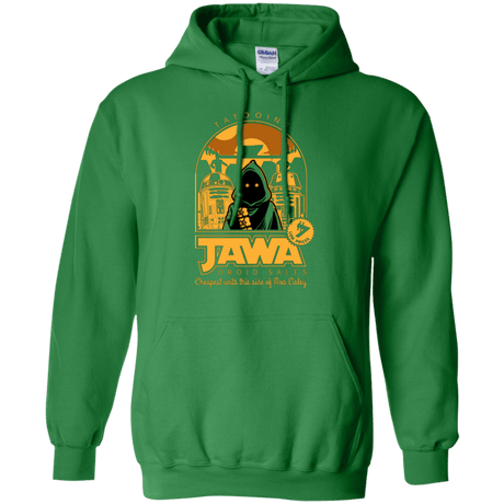 Sweatshirts Irish Green / Small Jawa Droid Sales Pullover Hoodie