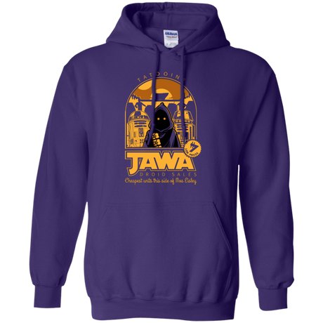 Sweatshirts Purple / Small Jawa Droid Sales Pullover Hoodie